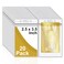 Fushing 20Pcs Extra Thick ID Badge Holders Exclusive DoubleDeck Clear Plastic Vertical Name Tag Badge ID Card Holders Single Layer Thickness 04mm Thicker 60 Than Standard 025mm