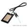 boshiho Genuine Leather Pen Holder 2 Pack Boshiho Pen Pencil Holders for Badge Holder or Neck Lanyard Black 1