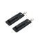 boshiho Genuine Leather Pen Holder 2 Pack Boshiho Pen Pencil Holders for Badge Holder or Neck Lanyard Black 2