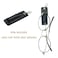boshiho Genuine Leather Pen Holder 2 Pack Boshiho Pen Pencil Holders for Badge Holder or Neck Lanyard Black 2