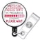 GEYGIE Medical Assistant in Progress Please Wait Badge Reel Retractable with Alligator Clip Funny ID Badge Holder Gift for RN LPN Nursing Doctor Teacher Student Medical Worker