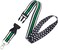 Great 1 Thin Green Line American Flag Office Lanyard Badge and ID Holder