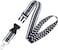 Great 1 Thin GreyGray Line American Flag Office Lanyard Badge and ID Holder