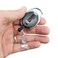 Specialist ID Hard Plastic 3 Card Badge Holder with Retractable Reel Retracting ID Lanyard Features Belt Clip Carabiner Rigid Vertical CAC Holder Top Load Holds Three Cards by Black