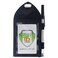 Specialist ID Heavy Duty Badge Wallet with Pen Loop Holder Double Pocket Key Card Holder Clear Front Display Window Secure Back Pouch for Cards Money Flash Drive and More by Black
