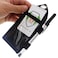Specialist ID Heavy Duty Badge Wallet with Pen Loop Holder Double Pocket Key Card Holder Clear Front Display Window Secure Back Pouch for Cards Money Flash Drive and More by Black