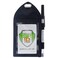 Specialist ID Heavy Duty Badge Wallet with Pen Loop Holder Double Pocket Key Card Holder Clear Front Display Window Secure Back Pouch for Cards Money Flash Drive and More by Black