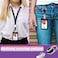 Boutilon ID Badge Holder with LanyardRetractable ID Badge Card Holders Detachable Neck Lanyard Strap with Badge Reel and Vertical ID Holder for Nurse Students Teachers Office StaffMeteor
