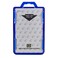 ID Stronghold RFID Blocking Secure Badge Holder Duolite 2 Card ID Holder Poly Carbonate Heavy Duty Hard Plastic ID Badge Holder USA Molded and Assembled FIPS 201 Approved Blue