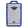 ID Stronghold RFID Blocking Secure Badge Holder Duolite 2 Card ID Holder Poly Carbonate Heavy Duty Hard Plastic ID Badge Holder USA Molded and Assembled FIPS 201 Approved Blue