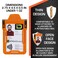 ID Stronghold Identity Stronghold Secure RFID Badge Holder for 1 Card Heavy Duty Hard Plastic ID Badge Holder USA Molded and Assembled FIPS 201 Approved RFID Blocking Security Orange