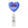 GRAPHICS & Its Been A Long Day Dog Dachshund Heart Lanyard Retractable Reel Badge ID Card Holder White