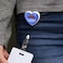 GRAPHICS & Its Been A Long Day Dog Dachshund Heart Lanyard Retractable Reel Badge ID Card Holder White