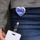 GRAPHICS & Its Been A Long Day Dog Dachshund Heart Lanyard Retractable Reel Badge ID Card Holder White