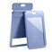 JINEASY ID 2 Pack Sky Blue Hard Plastic ID Badge Holder Vertical Badge ID Case