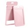 JINEASY ID 2 Pack Work ID Badge Holder Hard Plastic Vertical ID Badge Protector Pink