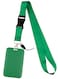 moxunmo Lanyard ID Holder Green Lanyard for Keys ID Badges Keychain Vertical Name Badge Holder with Clip