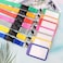 moxunmo Lanyard ID Holder Green Lanyard for Keys ID Badges Keychain Vertical Name Badge Holder with Clip