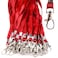 SLanC Lanyards 50 Pcs Bulk Lanyard for Id Badges Flat Red Lanyard with Badge Clip Swivel Hook 50 Red