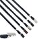 Specialist ID Lanyards with 4X7 Extra Large Ticket Holders for Pit Passes and Playoff Games Pack of 10 Black