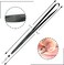 LOCONHA 100 Pack black lanyards Lanyards for Id Badges Lanyards Safety Badge Lanyard 18 with Swivel Hook 100 Black