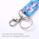 LParkin Axolotl Lanyard ID Holder Cotton Fabric Preschool Lanyard Teacher Gift Coworker Gift for Her Boss Axolotl