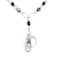 LUXIANDA Generous Lanyard for Keys Badge Lanyards for Women ID Necklaces Badge Holder Stainless Steel Chain