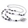 LUXIANDA Generous Lanyard for Keys Badge Lanyards for Women ID Necklaces Badge Holder Stainless Steel Chain