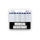Scrubs and Medical Assistant Badge Buddy Horizontal wHeight Weight Conversion Charts Standard Black