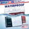 MIFFLIN USA Card Protector Clear 4x3 Inches 50 Pack Waterproof and Resealable Horizontal Plastic ID Name Badge Holders