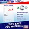 MIFFLIN MifflinUSA Passport Card Holders Clear 4x6 Inches 10 Pack Extra Large ID Name Badge Holder Zipperless Vertical Plastic Card Holders