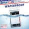 MIFFLIN MifflinUSA Plastic Waterproof ID Badge Holders Clear 225x35 Inch 1000 Pack Vertical Hanging Name Card Holder with Zipper Resealable Bulk Nametag Holders