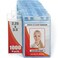 MIFFLIN MifflinUSA Plastic Waterproof ID Badge Holders Clear 225x35 Inch 1000 Pack Vertical Hanging Name Card Holder with Zipper Resealable Bulk Nametag Holders