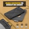 M-Tac MTac Tactical Hanging ID Card and Patch Holder with Hook and Loop Surface and Draw Cord Black