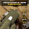 M-Tac MTac Tactical Hanging ID Card and Patch Holder with Hook and Loop Surface and Draw Cord Olive