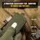 M-Tac MTac Tactical Hanging ID Card and Patch Holder with Hook and Loop Surface and Draw Cord Olive