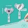 Nurseology Nurse Badge Reel Retractable Nursing Name Badge Holder Felt Badge Reel for Nurses Students Teachers Cute Badge Reels for Nurses Alligator Clip Koala