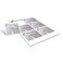 Office Depot Brand TopLoad Name Badge Holders ClipStyle 3 x 4 Clear Box of 40