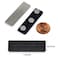 Onwon 20 Pieces Name Badge Magnets Magnetic Name Tag Holders ID Fastener Clip with Three Premium Strength Neodymium Magnets and Adhesive Backing No Holes in Your Fine Jackets or Shirts Black