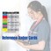 Nurse Nation Order of Blood Draw Vertical Badge Card Resource for Nurses Nursing Clinicals and RN Students Nursing School Supplies and Accessories Made Durable Plastic