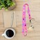 LanyardLanyard Playful Cats Print Lanyard Keychain ID Badge Holder Soft Neck Strap for Keys Work School Cat Lovers