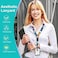 Plifal ID Badge Holder with Lanyard and Retractable Badge Reel Belt ClipCute Smile Smiling Face Keychain Lanyards Clip on Badge Extender Vertical ID Sleeve for Women Colorful