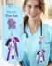 Plifal Nurse Pen Set Badge Reel Holder Accessories Clip Retractable Mini Nursing Ball Pen Permanent Marker Highlighter Light Penlight Small Flashlight Work Student Office Hospital Heart
