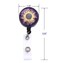 Purida Badge Reel Badge Clip Retractable on ID Card Holder Nurse Badge Reel 5 Assorted Patterns Deco 5 Pack Animal Eyes Iris