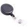 PZRT 2 Set of Transparent PC Card Badge Holder for Swipe ID Cards Heavy Duty Frosted Polycarbonate Plastic Clamp Grippers