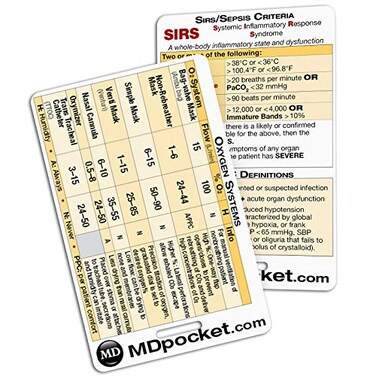 MDpocket Rapid ID Sepsis RASS Vertical