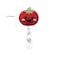 ReelFun Dietitian Vegetable Tomato Nutririonist Retractable Badge Reel ID Tag Dietary Gift