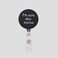 ReelFun I AM NOT THE Nurse Retractable Badge Reel ID Tag Nurse Gift
