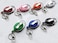 HoAoOo Retractable Badge Reel with Claw Clasp and Clip for Id Card Holders 7Pack
