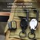 CUNHUY Retractable Keychain Heavy Duty 2 Pack Badge Holders with with 26 Cord Key Lanyard Ring Retractable Keychain Clip Id Holder Retractable Carabiner Hook Badge Leash Work Key Chain 10 oz Retractio
